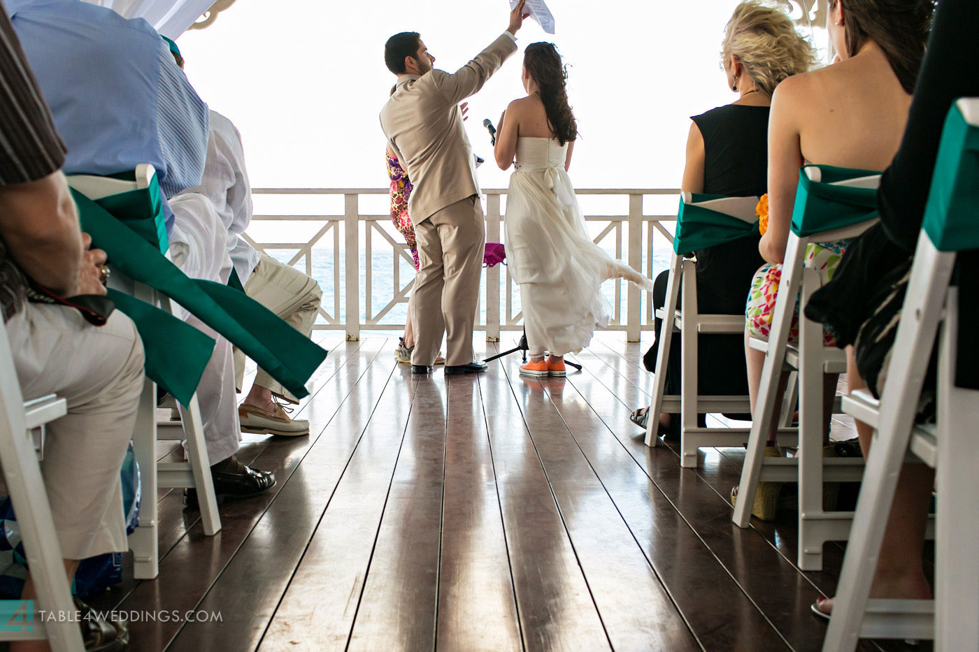 atlantis bahamas beach wedding during hurricane sandy