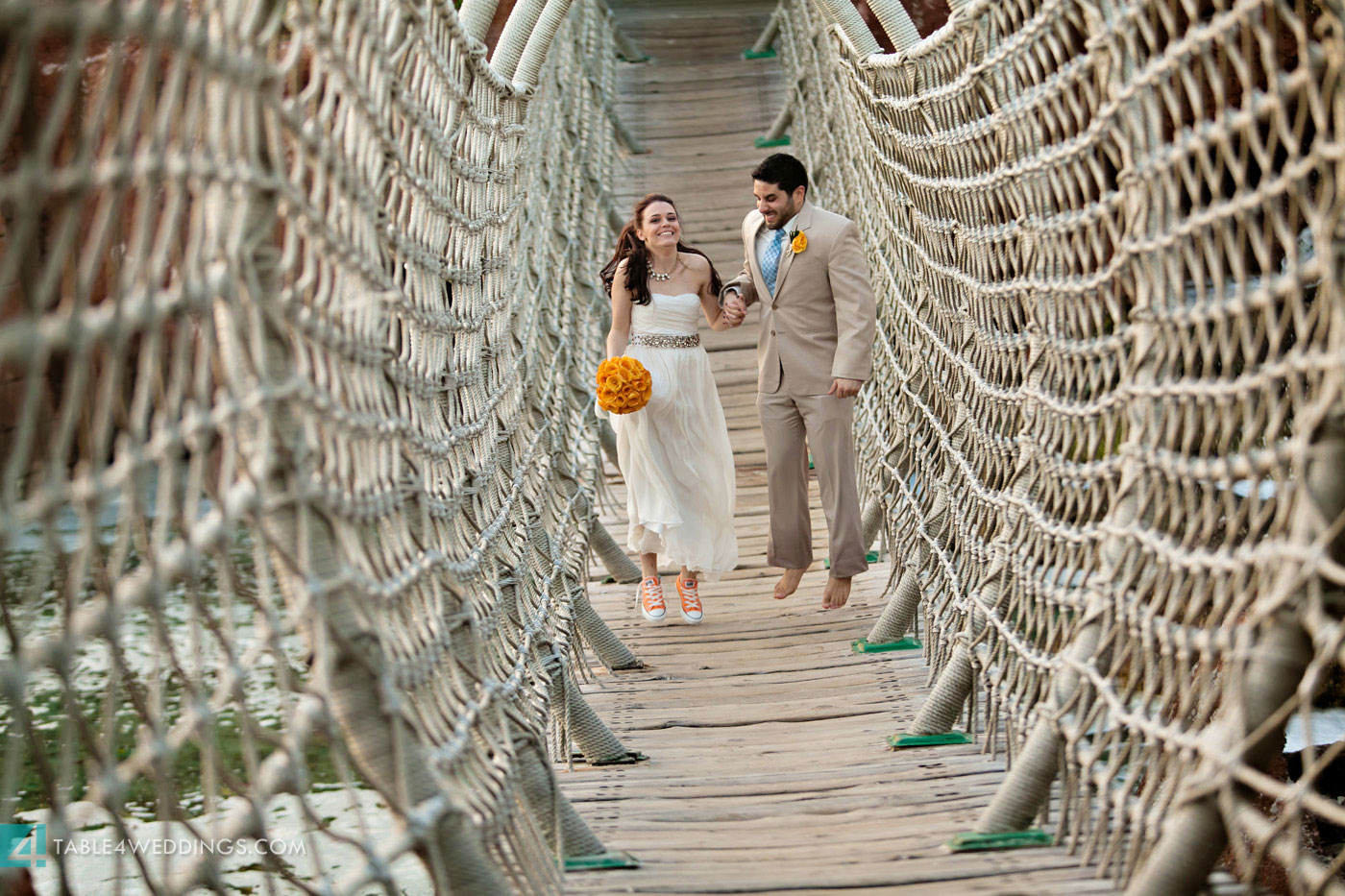 atlantis bahamas beach wedding during hurricane sandy