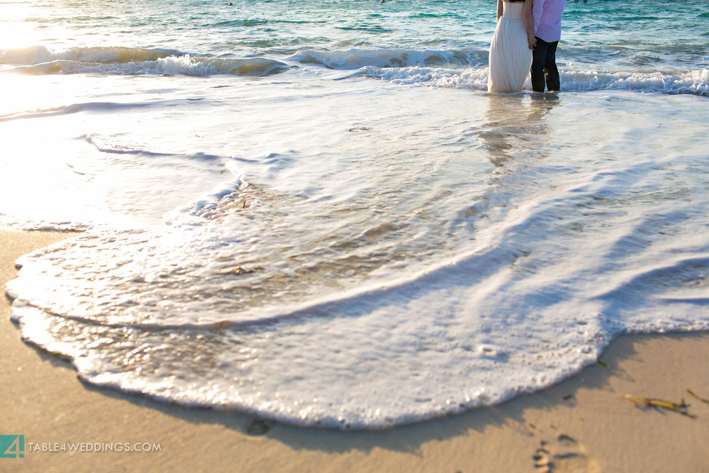 atlantis bahamas beach wedding during hurricane sandy