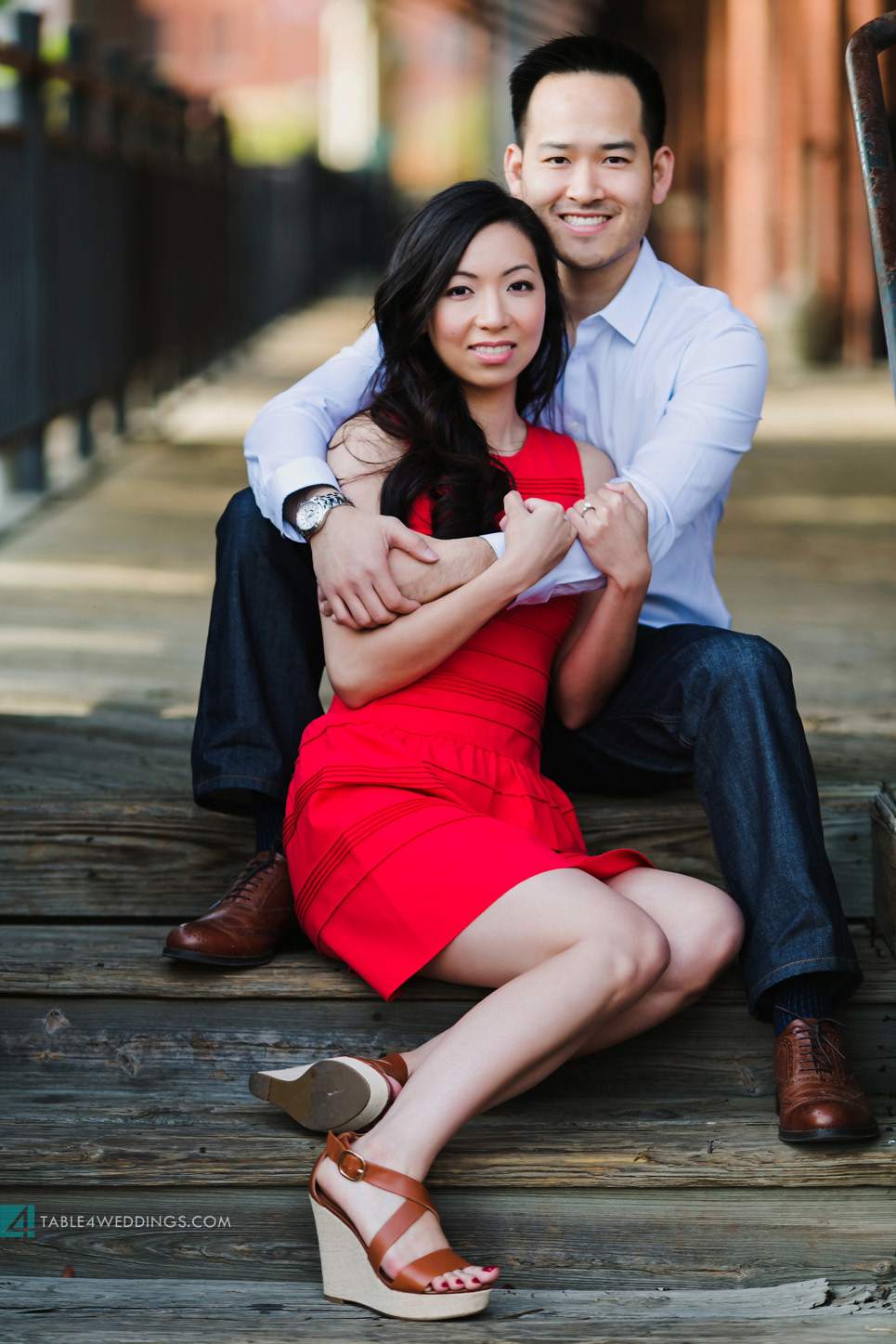 west end dallas engagement images