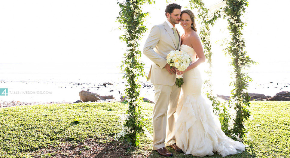 olowalu plantation house wedding portraits, maui wedding photography, hawaii wedding photography