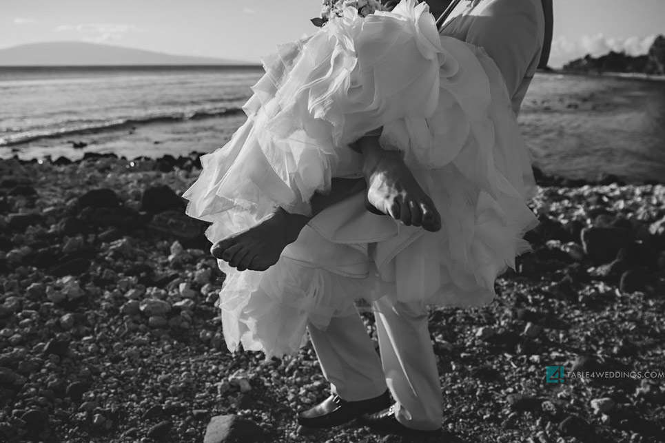 olowalu plantation house wedding sunset portraits, maui wedding photography, hawaii wedding photography