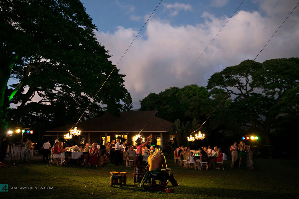 olowalu plantation house wedding reception, maui wedding photography, hawaii wedding photography