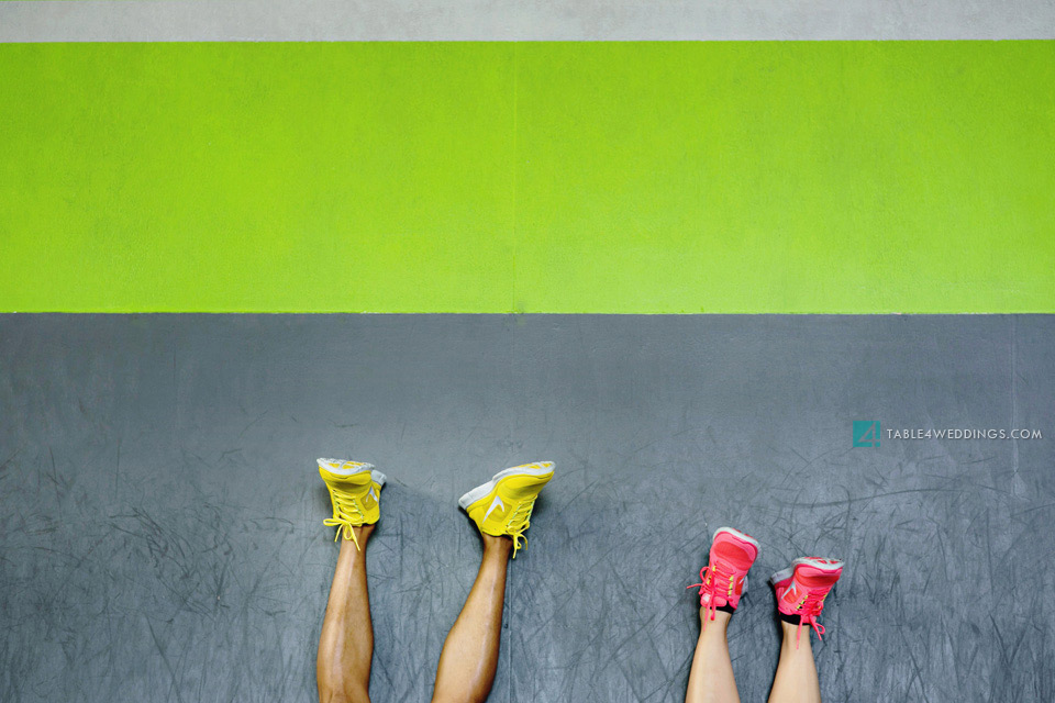 crossfit engagement photo