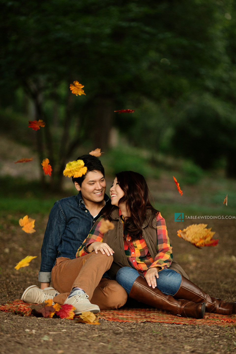 030 table4 best of 2013 engagement photos fall themed leaves