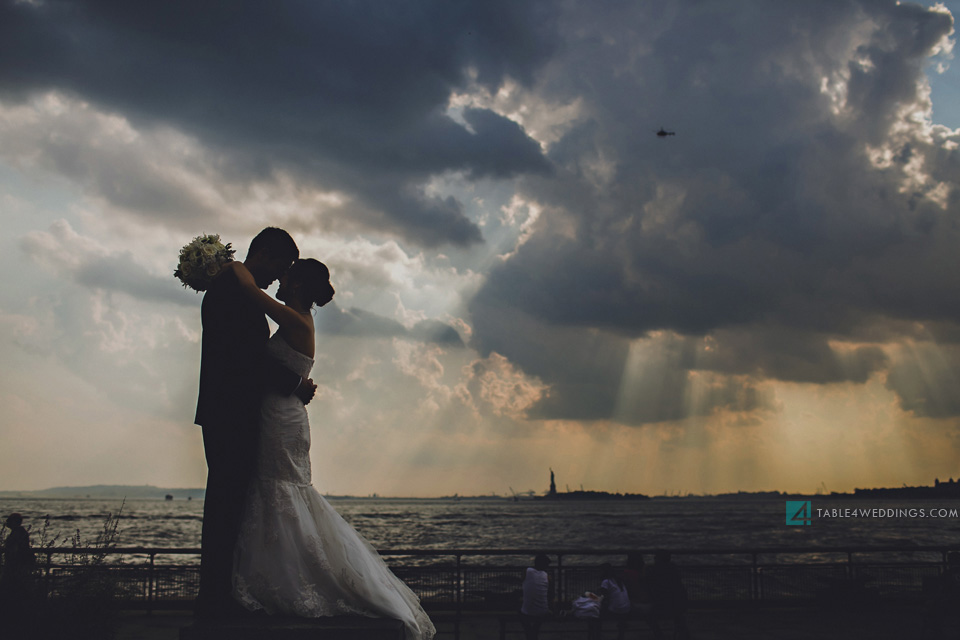 battery park nyc wedding new york city wedding photographer statue of liberty