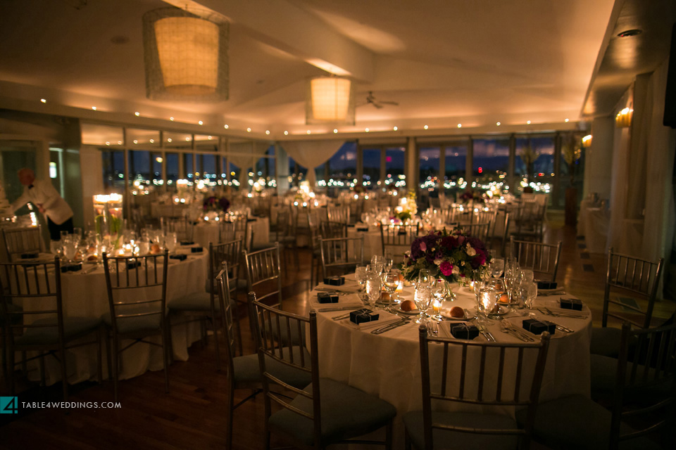 battery gardens restaurant wedding candlelit reception new york city photo