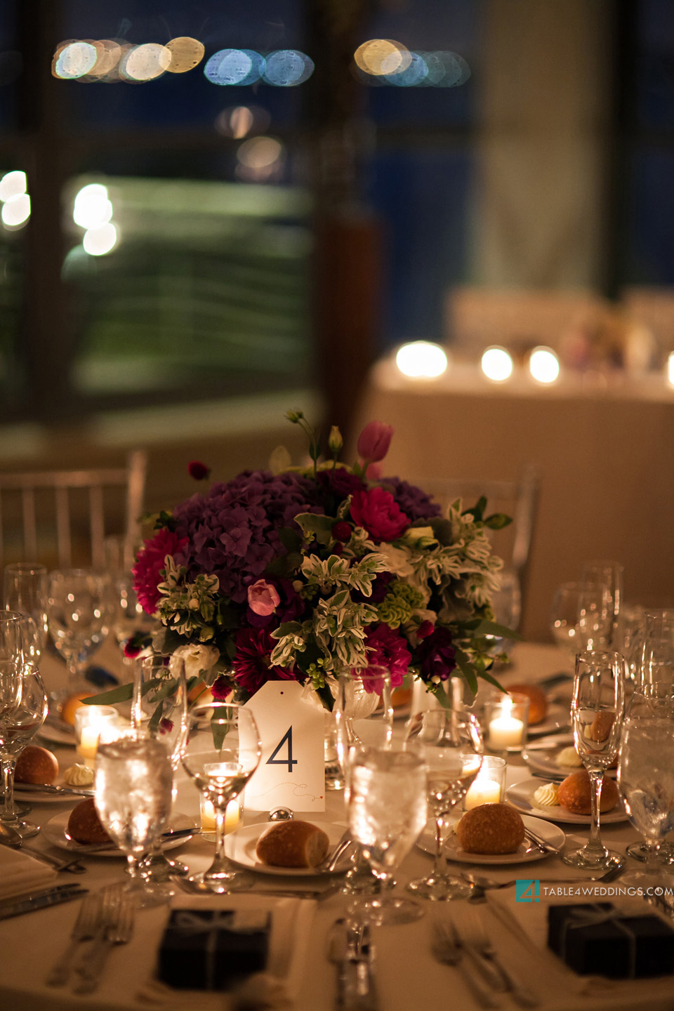 battery gardens restaurant wedding candlelit reception new york city photo