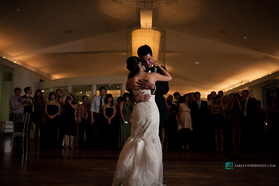 battery gardens restaurant wedding candlelit reception new york city photo