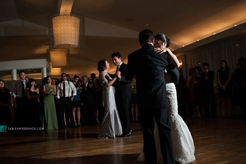 battery gardens restaurant wedding candlelit reception new york city photo