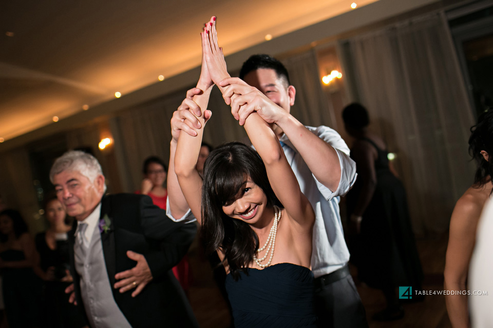 battery gardens restaurant wedding reception dancing new york city photo