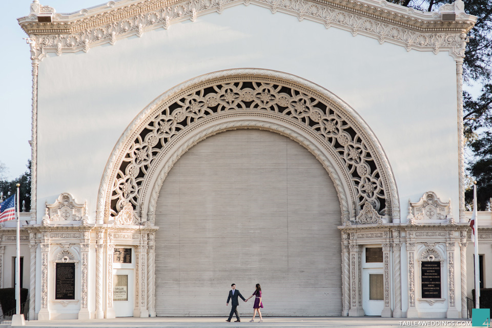 balboa park engagement session san diego wedding photographer jason huang table4 weddings