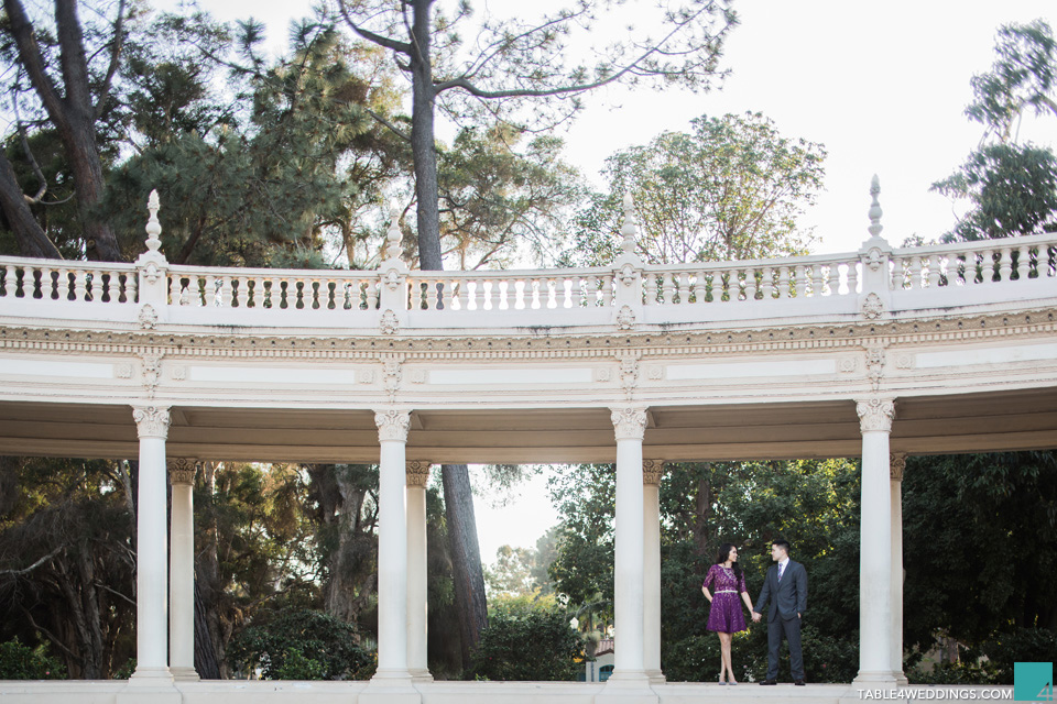 balboa park engagement session san diego wedding photographer jason huang table4 weddings