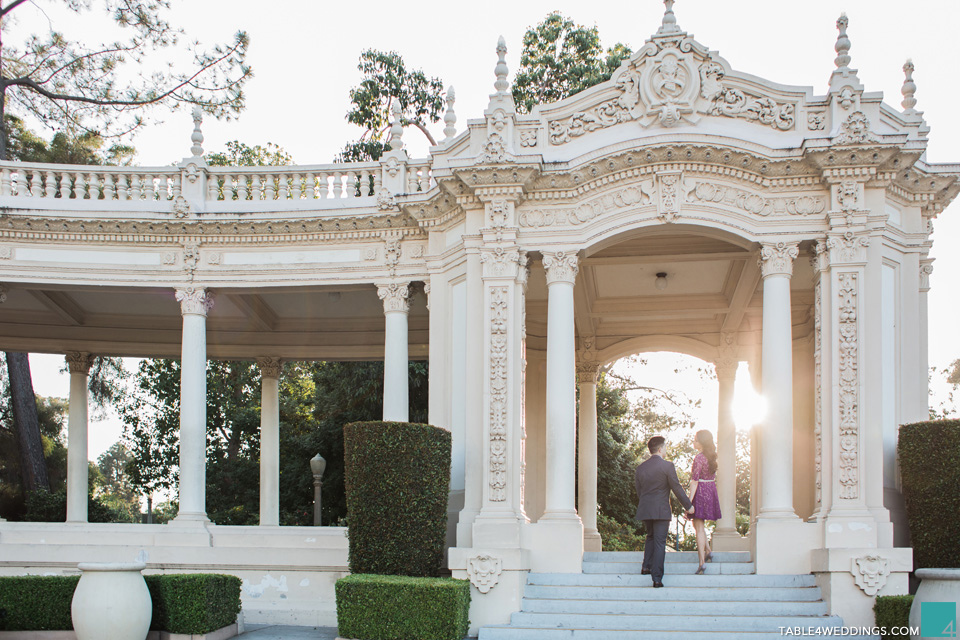 balboa park engagement session san diego wedding photographer jason huang table4 weddings