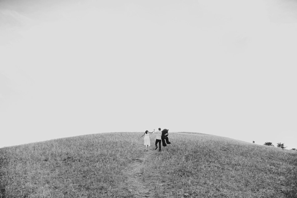 weird riley wilderness park engagement photo, southern california wedding, stuffed bear