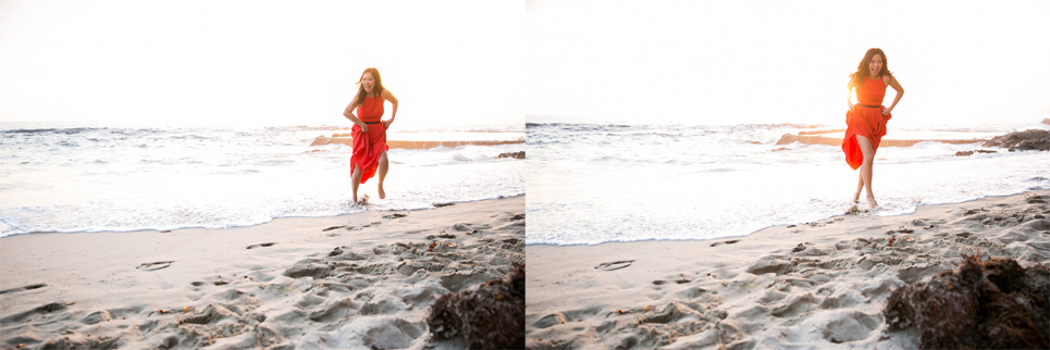 laguna beach engagement photo, southern california wedding photographer jason huang