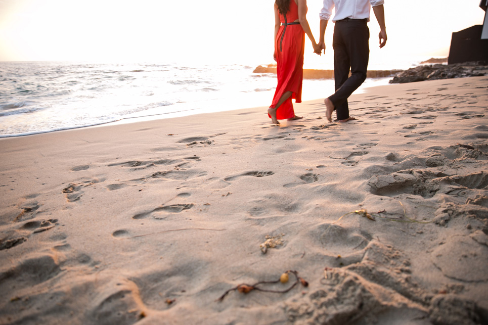 laguna beach engagement photo, southern california wedding photographer jason huang