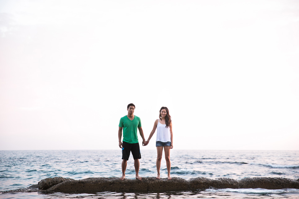 sunset laguna beach engagement photo, southern california wedding photographer jason huang