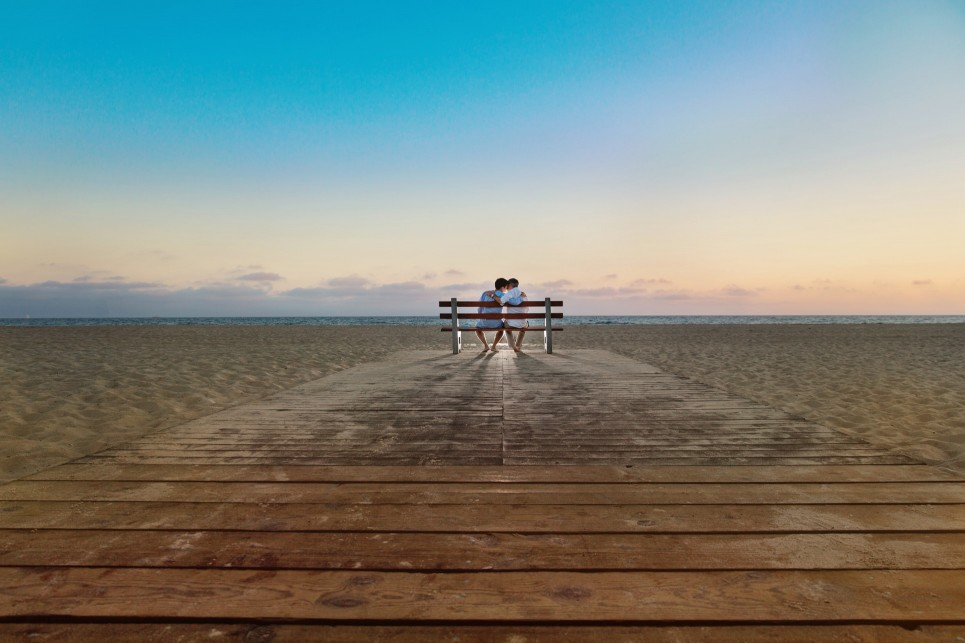 johnny-michael-santa-monica-beach-engagement-lgbt-table4-001 by Jason Huang, Table4. 