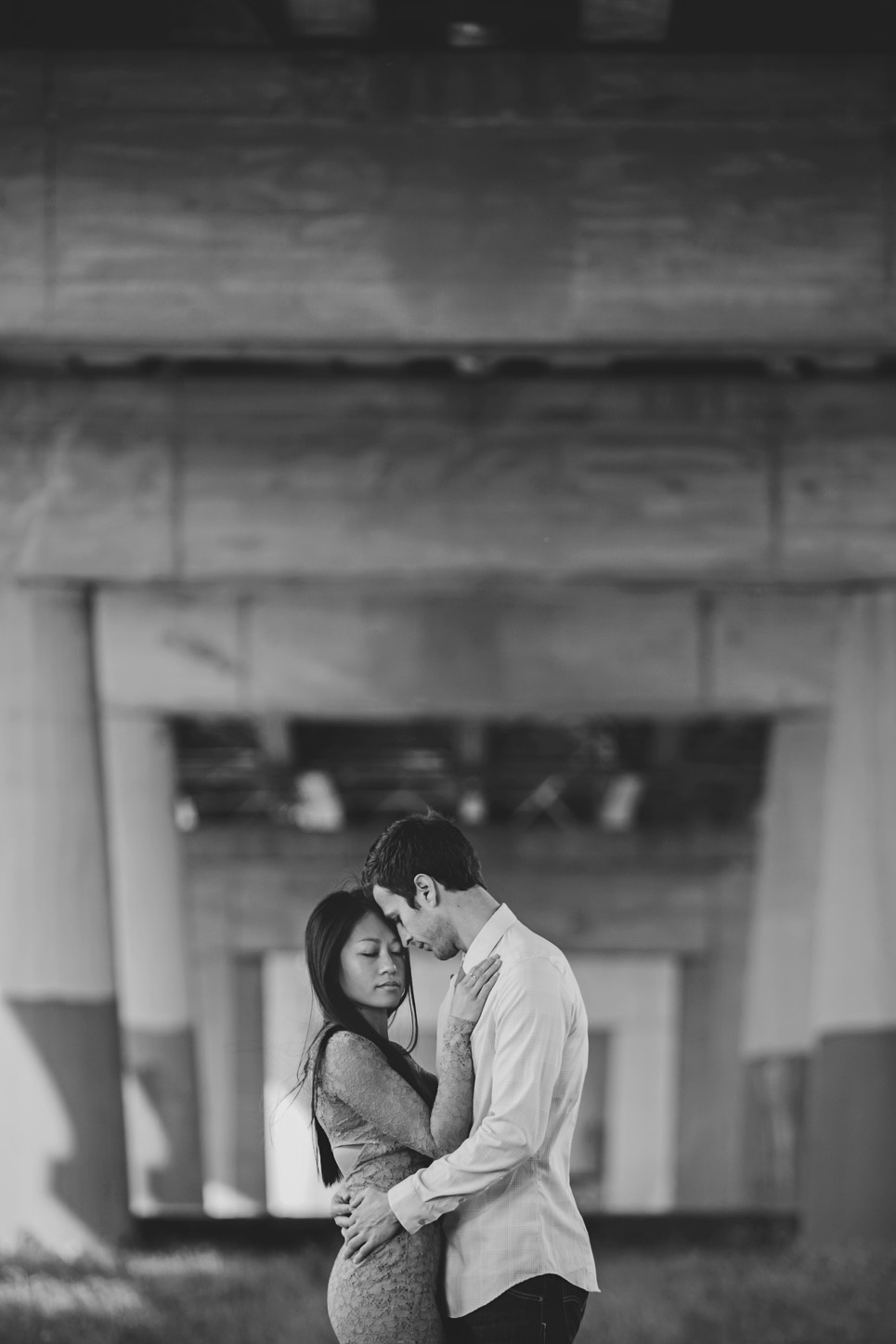 downtown dallas engagement photo valentina and eric by Jason Huang, Table4.