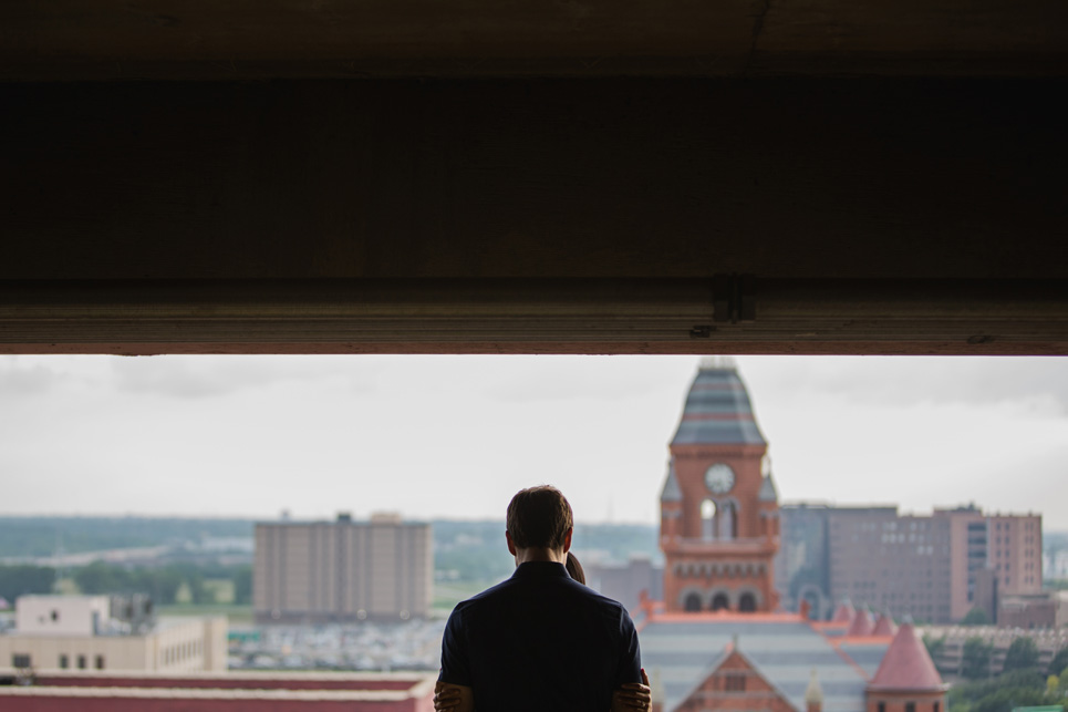 downtown dallas engagement photo valentina and eric by Jason Huang, Table4.