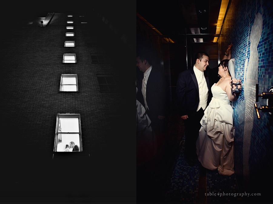 dallas hotel joule wedding picture