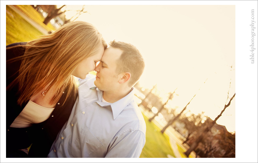 downtown denton, tx engagement pictures