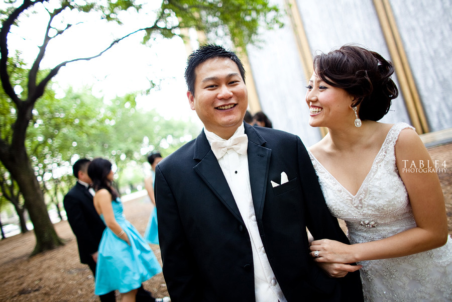 houston water garden wedding image