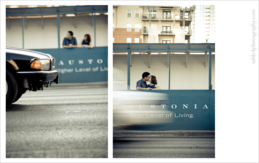 austin tx engagement photos, downtown, dancing