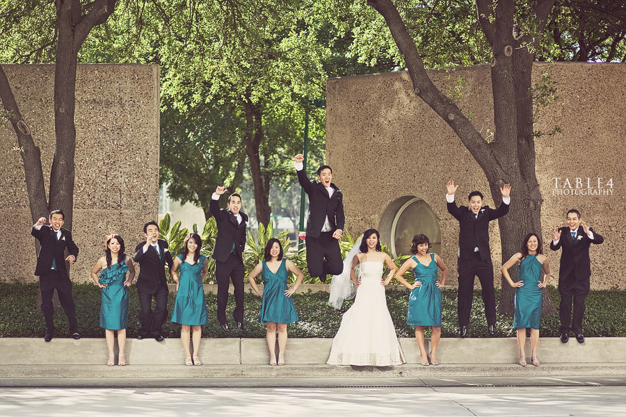 tranquility park houston tx wedding party image