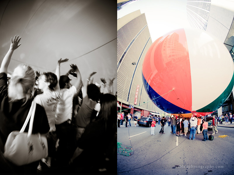 carnival cruise biggest beach ball picture